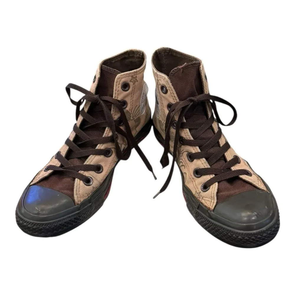 Converse 1X983 All Star Chuck Taylor Sailor Jerry Brown Women’s Sneaker 7 - Picture 3 of 6